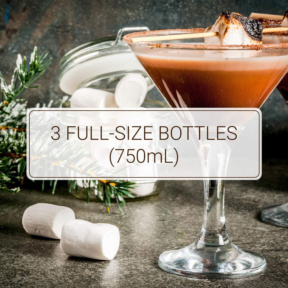 image:imageMonin 3 Flavor Holiday Gift Set Gingerbread Peppermint and Pumpkin Spice Syrups Natural Flavors Great for Cocktails Cocoas Mochas and Ciders NonGMO GlutenFree 750 ml per bottle