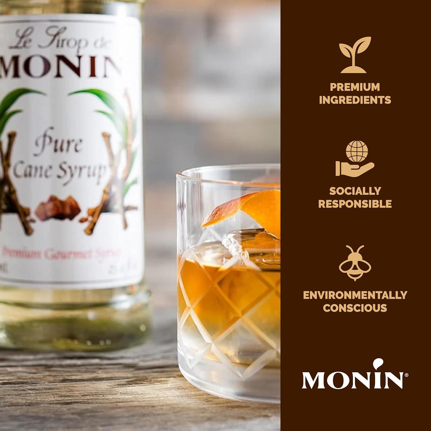 image:imageMonin Blackberry Syrup Soft and Succulent Great for Cocktails Lemonades and Sodas GlutenFree NonGMO 1 Liter 4PackPure Cane
