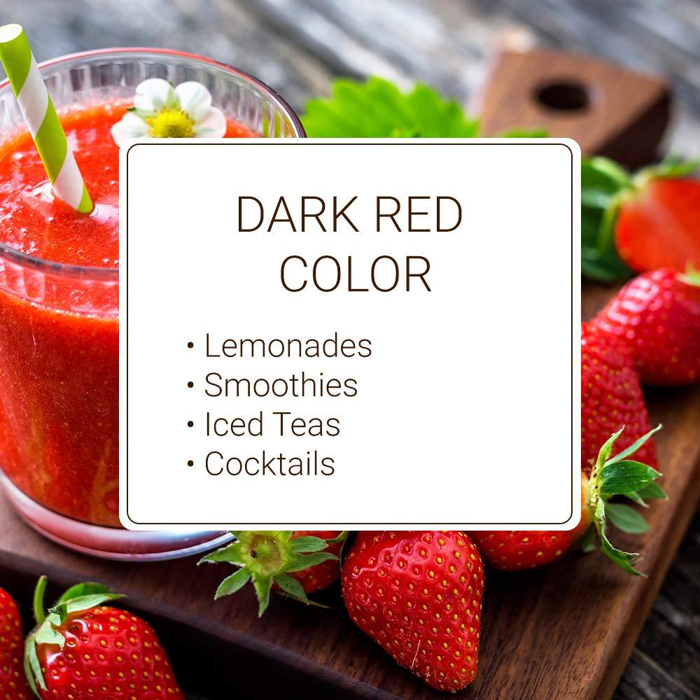 image:imageMonin Blood Orange Pure Tart Juicy Citrus Taste Great for Lemonades Cocktails and Culinary Creations Vegan GlutenFree 1 LiterStrawberry Pure