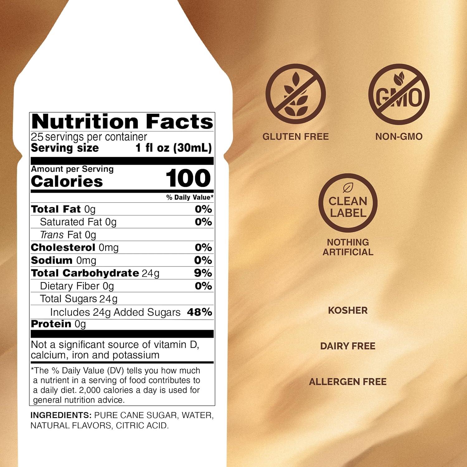 image:imageMonin Cinnamon Bun Syrup Premium Syrup for Cocktails Coffees amp More Clean Label with No Artificial Flavors No Artificial Preservatives BPAFree Glass Bottle 750 ml