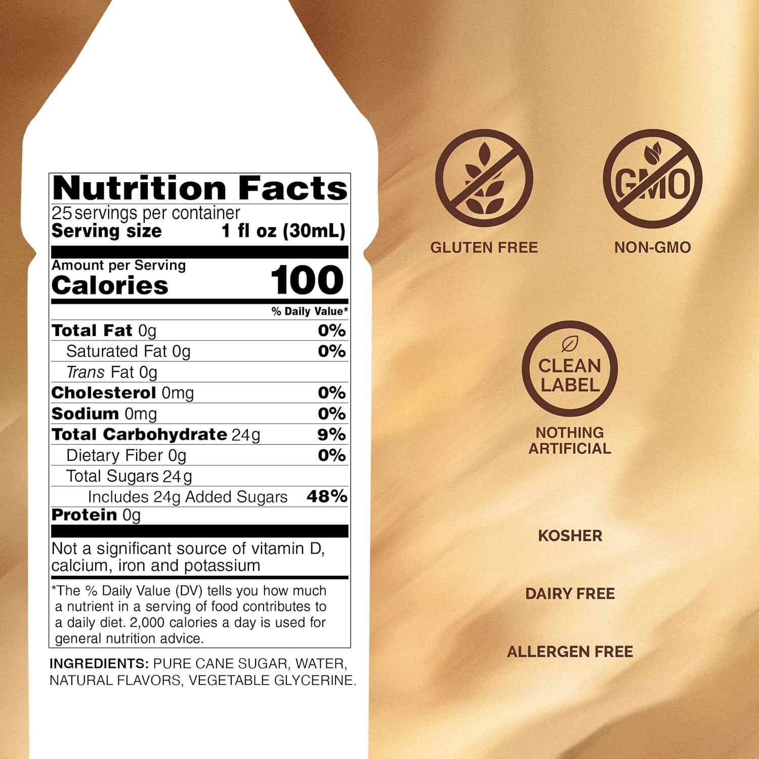 image:imageMonin Cookie Butter Syrup Great for Coffees Lattes and Mochas GlutenFree Vegan NonGMO 750 mlCookie Butter