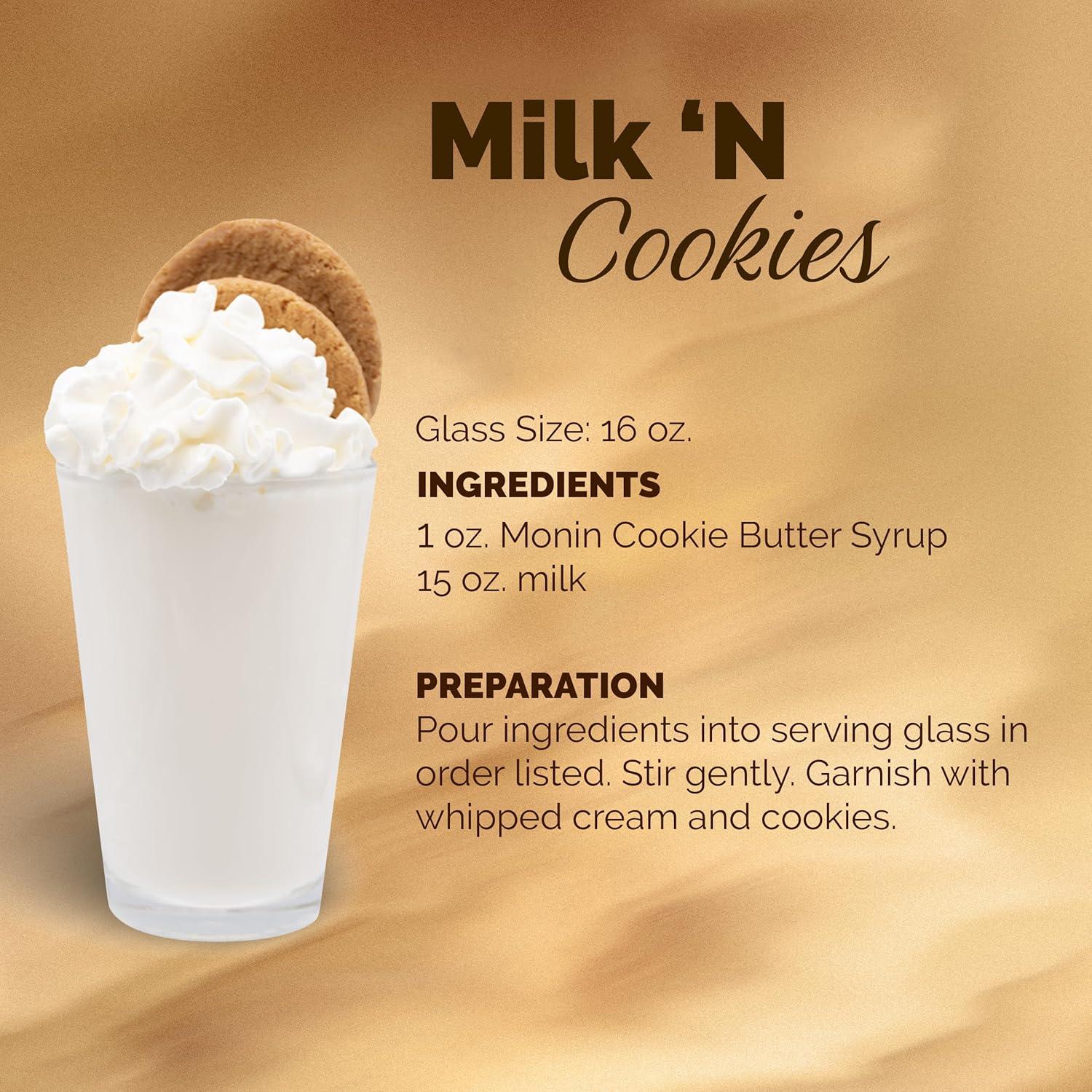 image:imageMonin Cookie Butter Syrup Great for Coffees Lattes and Mochas GlutenFree Vegan NonGMO 750 mlCookie Butter