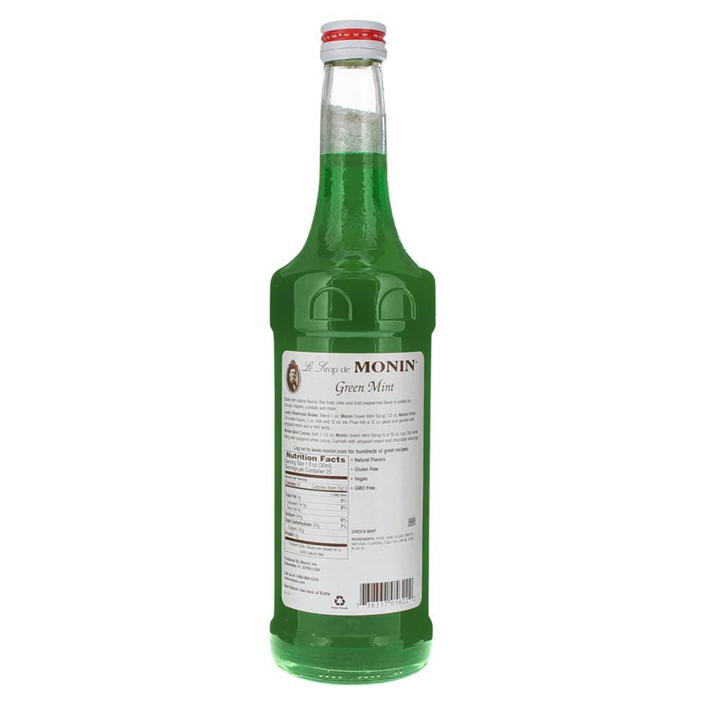 image:imageMonin Cookie Butter Syrup Great for Coffees Lattes and Mochas GlutenFree Vegan NonGMO 750 mlGreen Mint