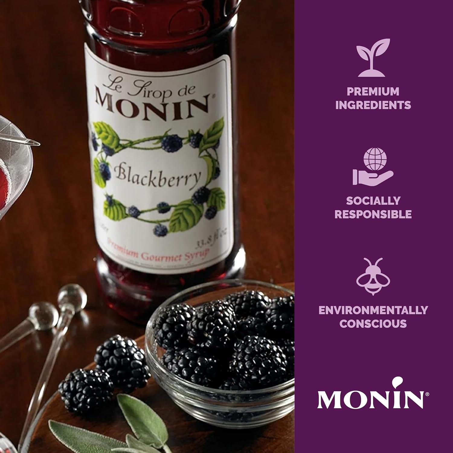 image:imageMonin French Vanilla Syrup with Monin BPA Free Pump Boxed Versatile Flavor Natural Flavors Great for Coffees Cocktails Shakes and Kids Drinks NonGMO GlutenFree 1 LiterBlackberry