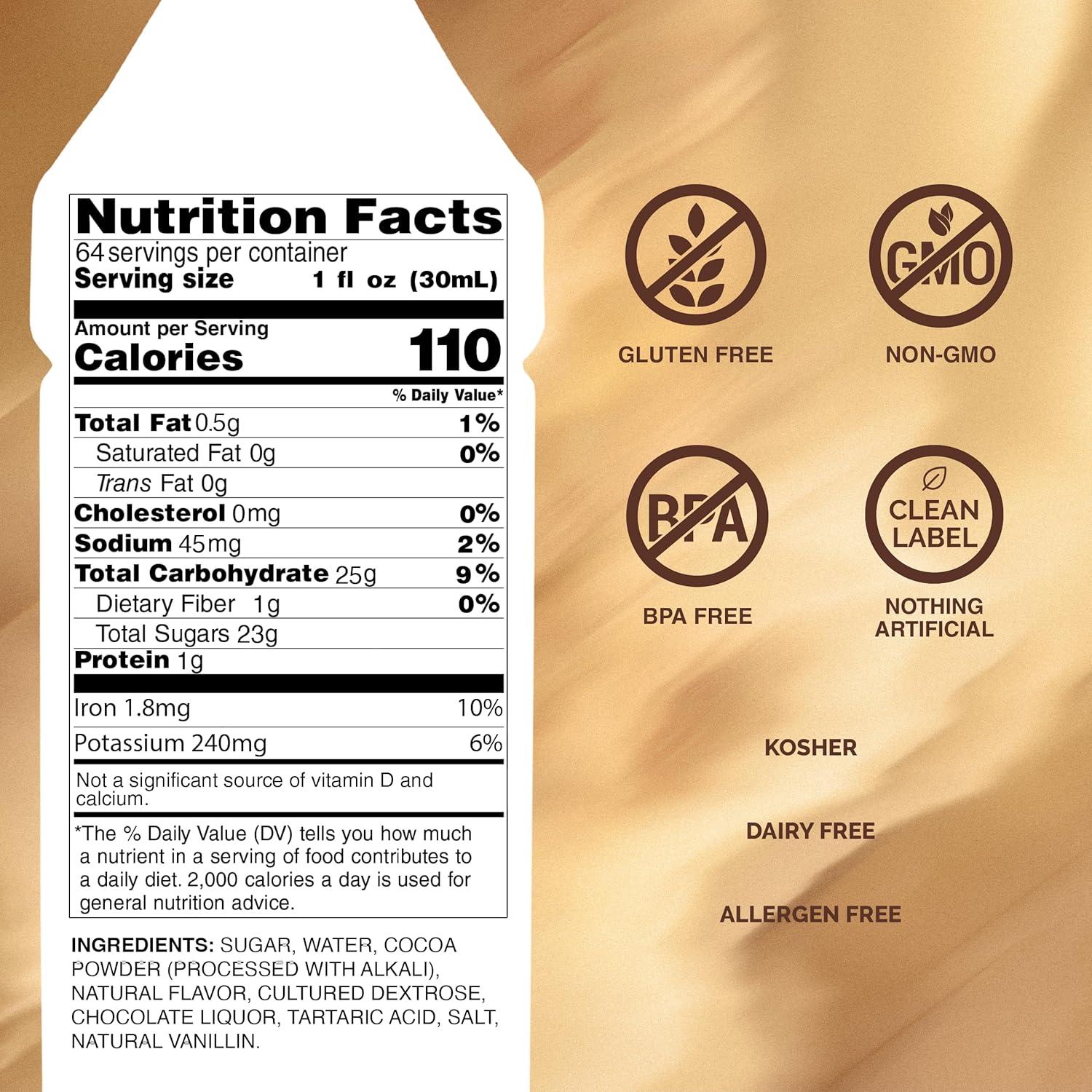 image:imageMonin Gourmet White Chocolate Sauce Creamy and Buttery Great for Desserts Coffee and Snacks GlutenFree NonGMO 64 OunceDark Chocolate