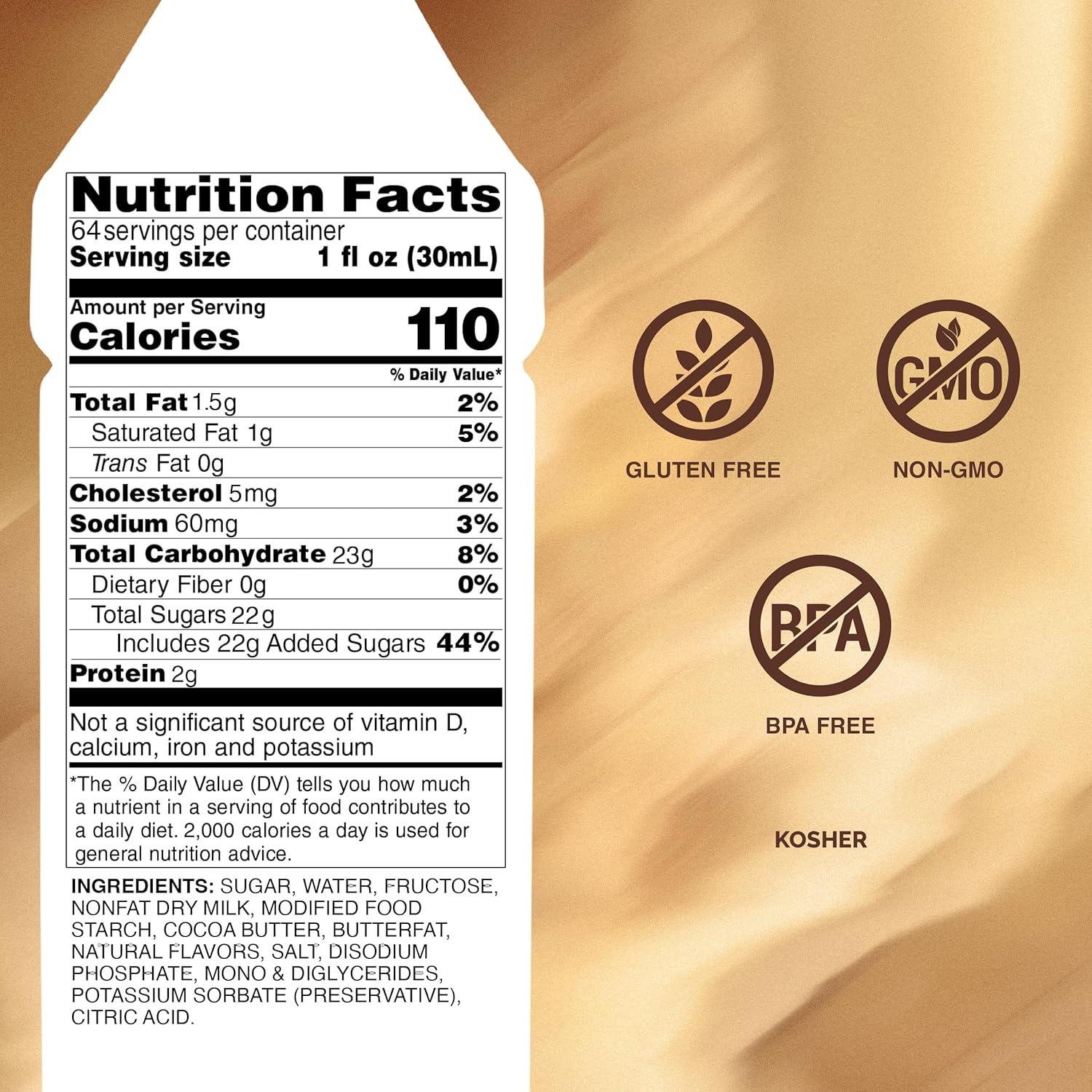 image:imageMonin Gourmet White Chocolate Sauce Creamy and Buttery Great for Desserts Coffee and Snacks GlutenFree NonGMO 64 OunceWhite Chocolate