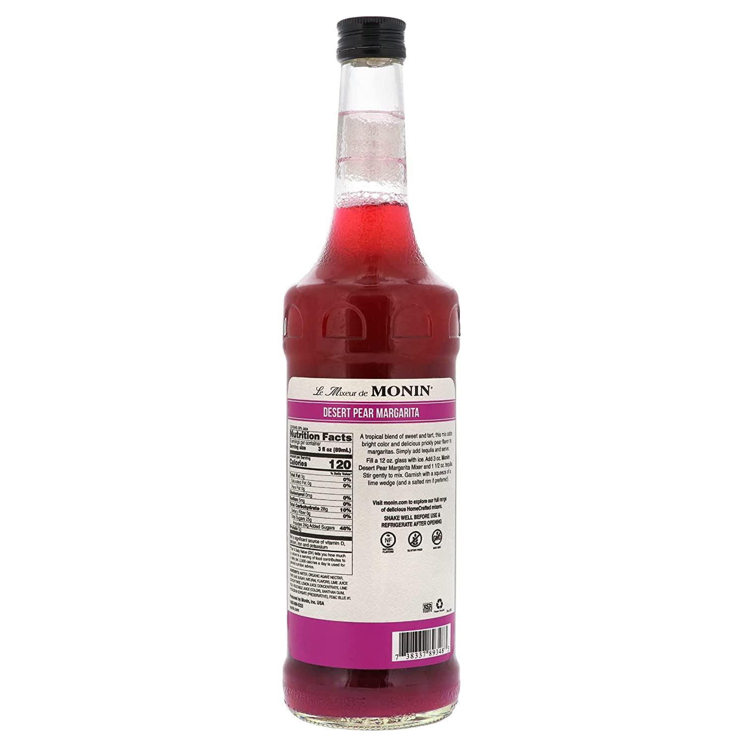 image:imageMonin HomeCrafted Desert Pear Margarita Cocktail Mixer ReadytoUse Drink Mix Just Add Tequila Fruity Tropical Flavors Perfect for Cocktails amp Frozen Beverages 750mL