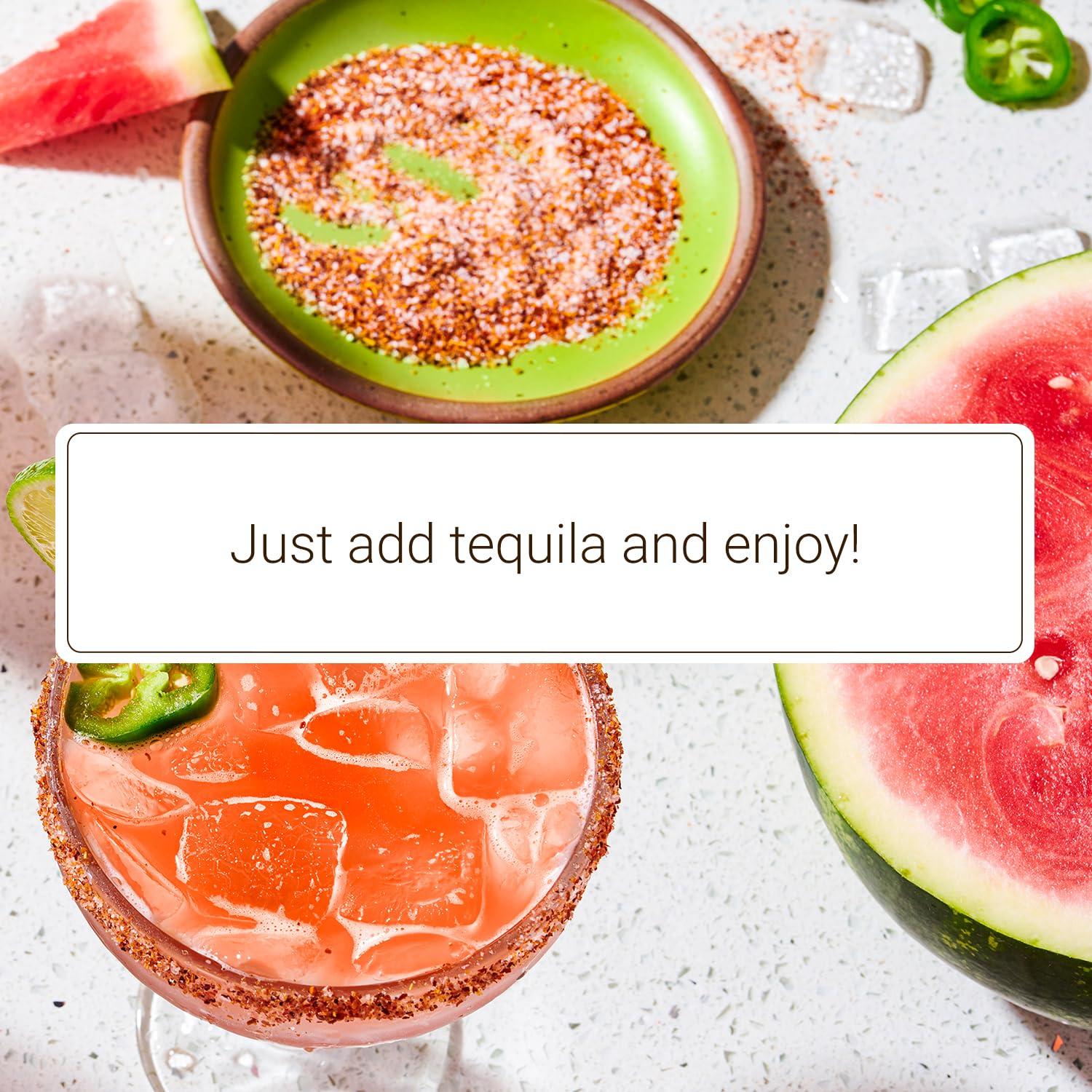 image:imageMonin HomeCrafted Margarita Cocktail Mixer ReadytoUse Drink Mix Well Balanced and Made with Real Citrus Juices DIY Cocktails Just Add Tequila Perfect on the Rocks or Frozen 750 mlSpicy Watermelon Margarita