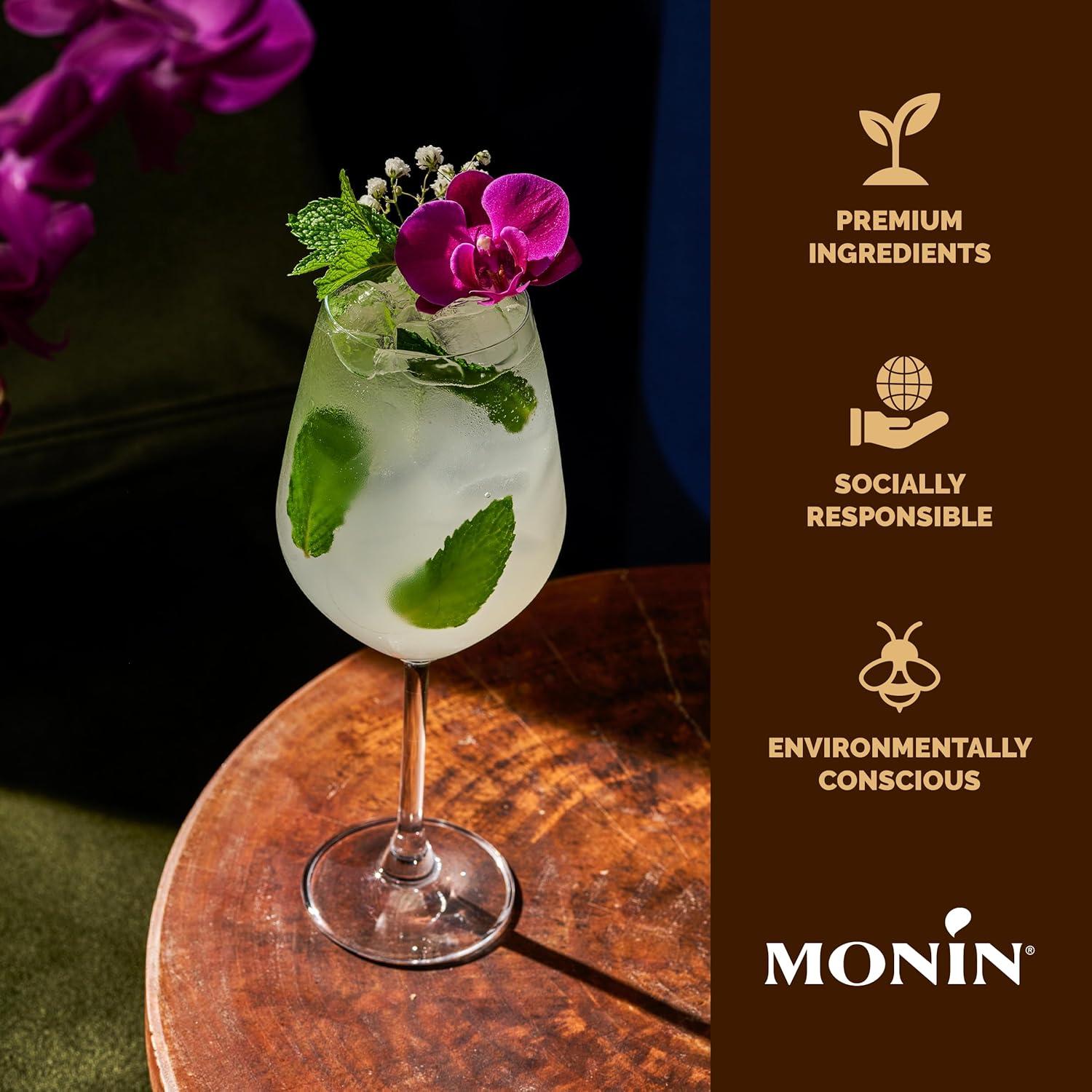 image:imageMonin Lavender Syrup Aromatic amp Floral Premium Syrup for Cocktails Lattes amp More Clean Label with No Artificial Flavors No Artificial Preservatives BPA Free Bottle 338 fl ozElderflower