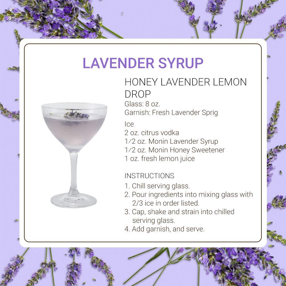 image:imageMonin Lavender Syrup Aromatic amp Floral Premium Syrup for Cocktails Lattes amp More Clean Label with No Artificial Flavors No Artificial Preservatives BPA Free Bottle 338 fl oz3 packs Lavender Hibiscus and Elderflower