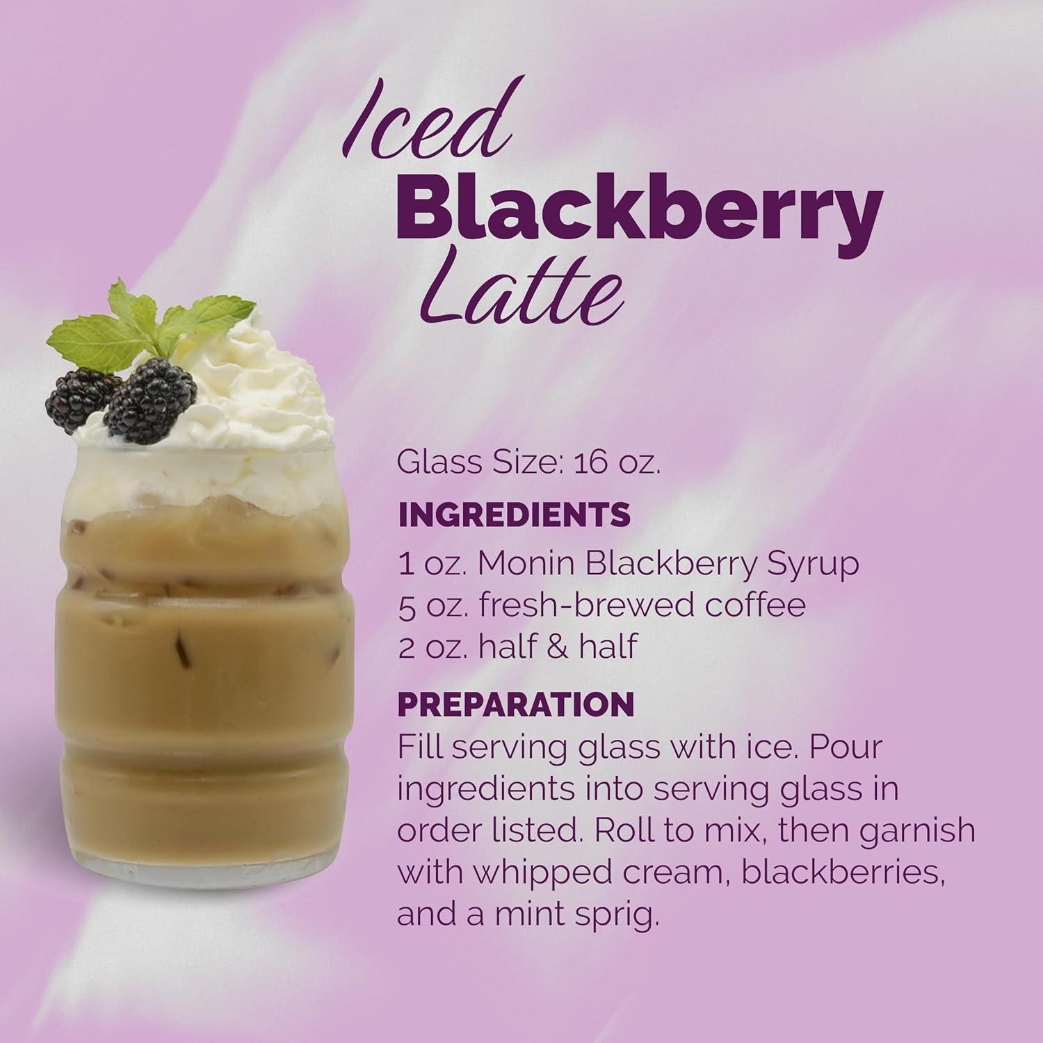 image:imageMonin Mango Syrup Tropical and Sweet Great for Cocktails Sodas and Lemonades GlutenFree NonGMO 750 mlBlackberry
