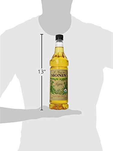 image:imageMonin Organic Caramel Syrup Premium Syrup for Coffee Milkshakes Cocktails amp More BPAFree Glass Bottle 750 mlOrganic Agave