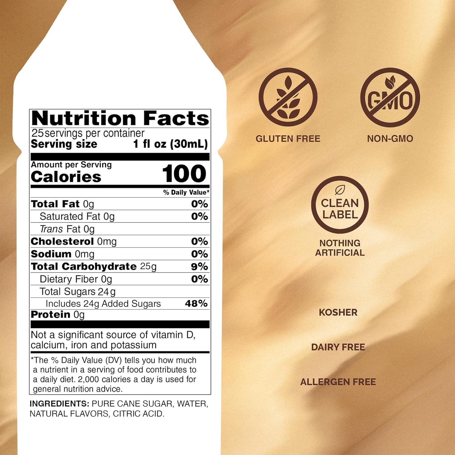 image:imageMonin Pure Cane Syrup Pure and Sweet Great for Coffee Tea and Specialty Cocktails GlutenFree NonGMO 750 mlToasted Marshmallow