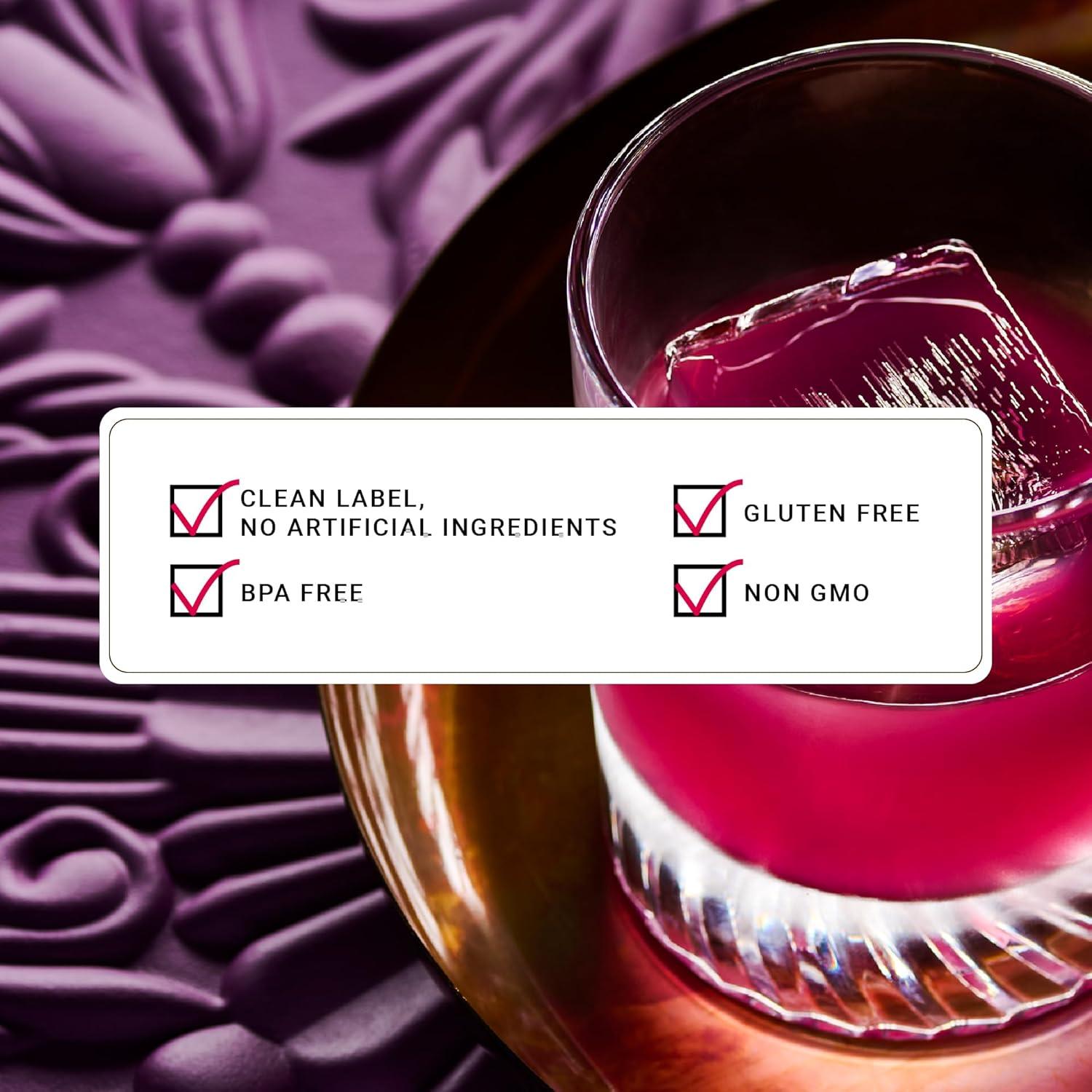 image:imageMonin Rose Syrup Elegant and Subtle Great for Cocktails Mocktails and Soda GlutenFree NonGMO 750 mlUbe Blend