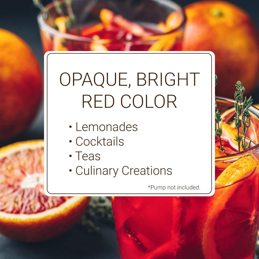 image:imageMonin Strawberry Syrup Mild and Sweet Great for Cocktails and Teas GlutenFree NonGMO 1 Liter 2PackBlood Orange