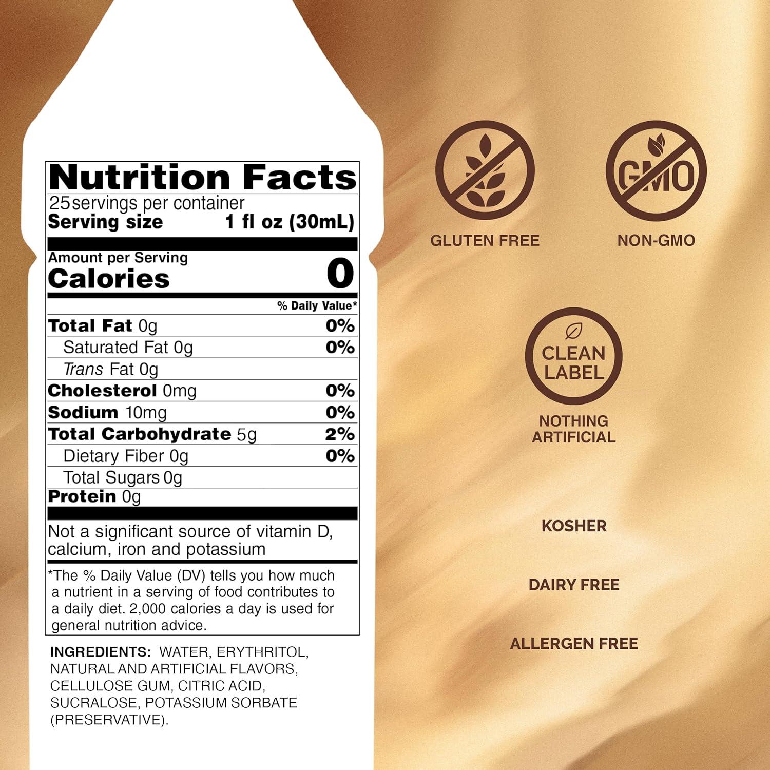 image:imageMonin Sugar Free Vanilla Syrup Bold Vanilla Bean Flavor Great for Coffee Cocktails amp Lattes GlutenFree NonGMO 750 mlSugar Free Vanilla