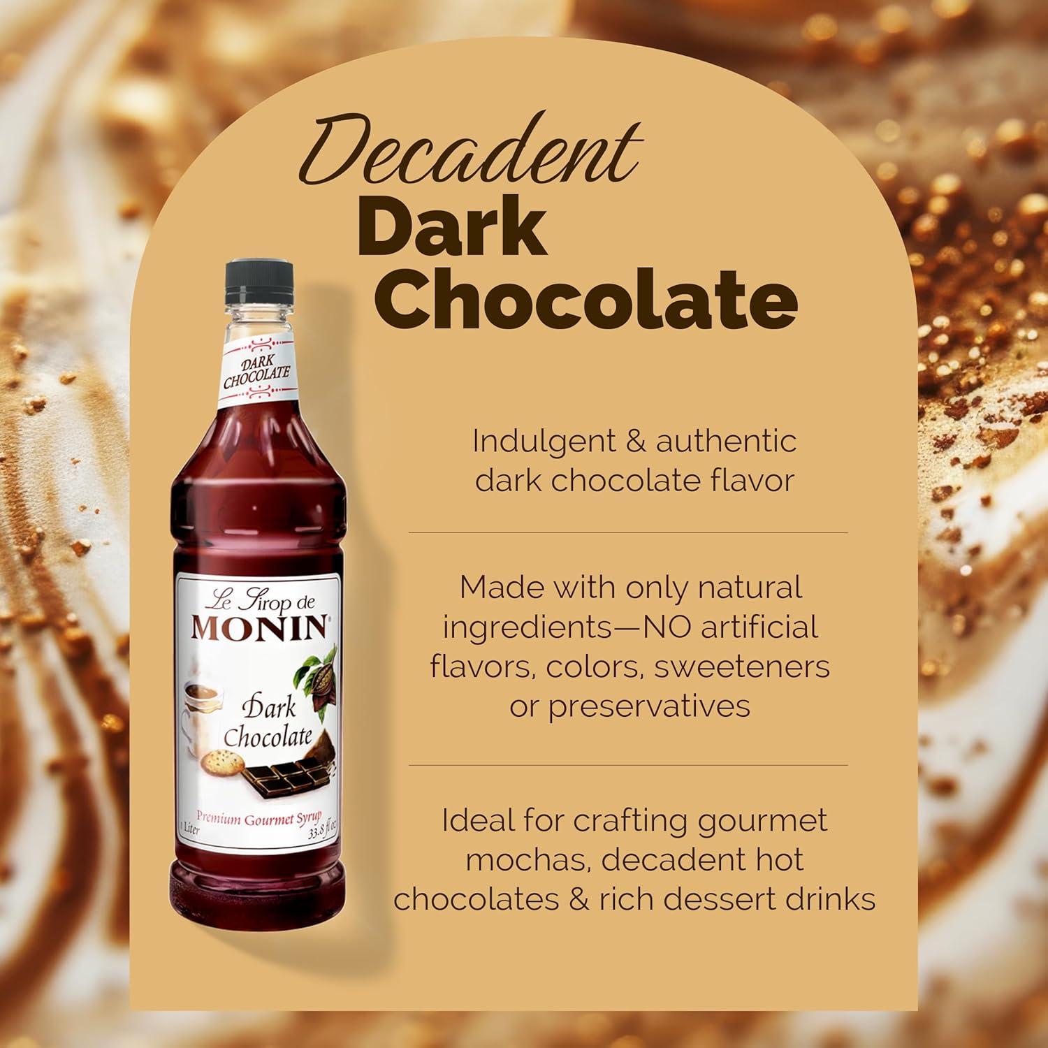 image:imageMonin Toasted Marshmallow Syrup Marshmallow amp Caramel Flavor Great for Cocoas Lattes amp Shakes NonGMO GlutenFree 1 LiterDark Chocolate