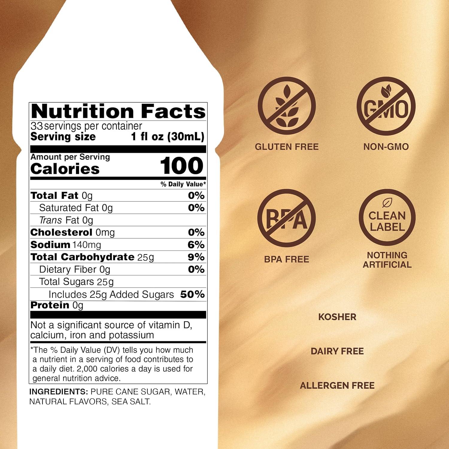 image:imageMonin Toasted Marshmallow Syrup Marshmallow amp Caramel Flavor Great for Cocoas Lattes amp Shakes NonGMO GlutenFree 1 LiterSalted Caramel