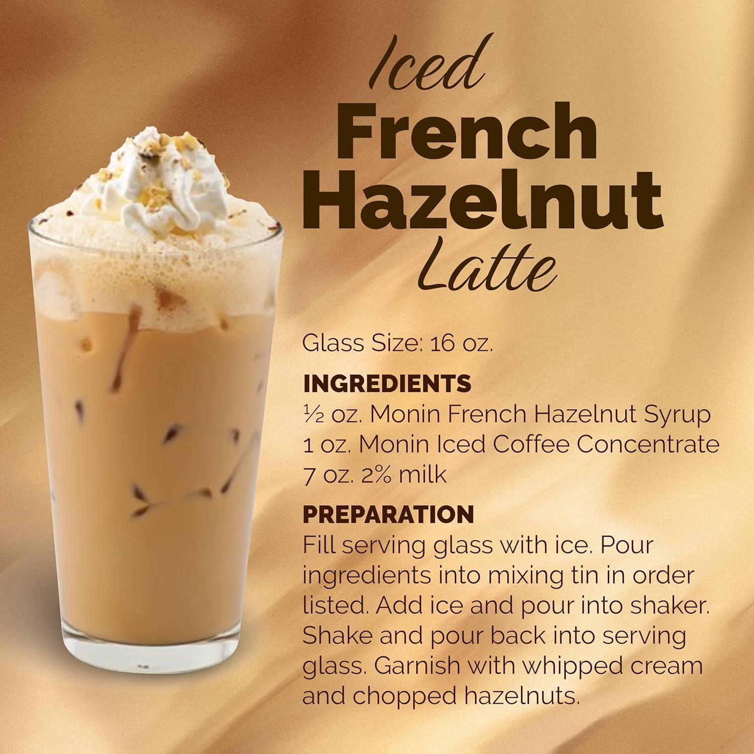 image:imageMonin Toffee Nut Syrup Bold and Buttery Great for Coffee and Desserts GlutenFree NonGMO 1 LiterFrench Hazelnut