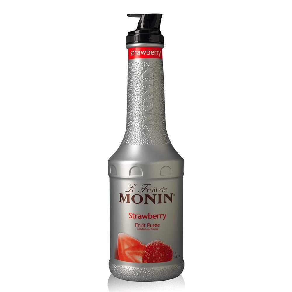 image:imageMonin Blood Orange Pure Tart Juicy Citrus Taste Great for Lemonades Cocktails and Culinary Creations Vegan GlutenFree 1 LiterStrawberry Pure