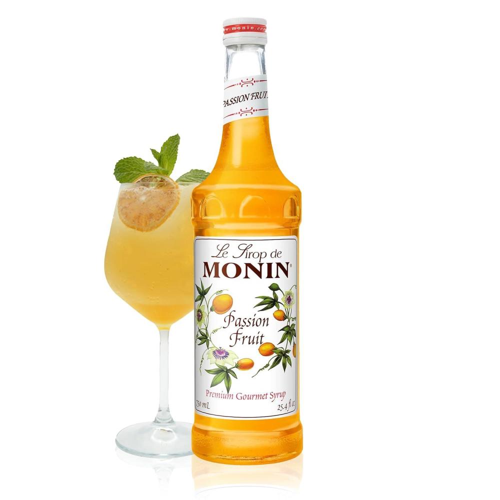 image:imageMonin  Coconut Syrup Creamy Tropical Flavored Syrup Coffee Syrup Natural Flavor Drink Mix Simple Syrup for Coffee Lemonade Cocktails amp More GlutenFree NonGMO Clean Label 750 mlPassion Fruit