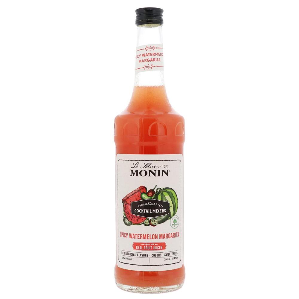 image:imageMonin  HomeCrafted Dragon Fruit Cosmo Cocktail Mix ReadytoUse Drink Mixer Strawberry amp Pear Blend Made with Natural Flavors amp Real Fruit Juice DIY Cocktails Just Add Vodka 750 mlSpicy Watermelon Margarita