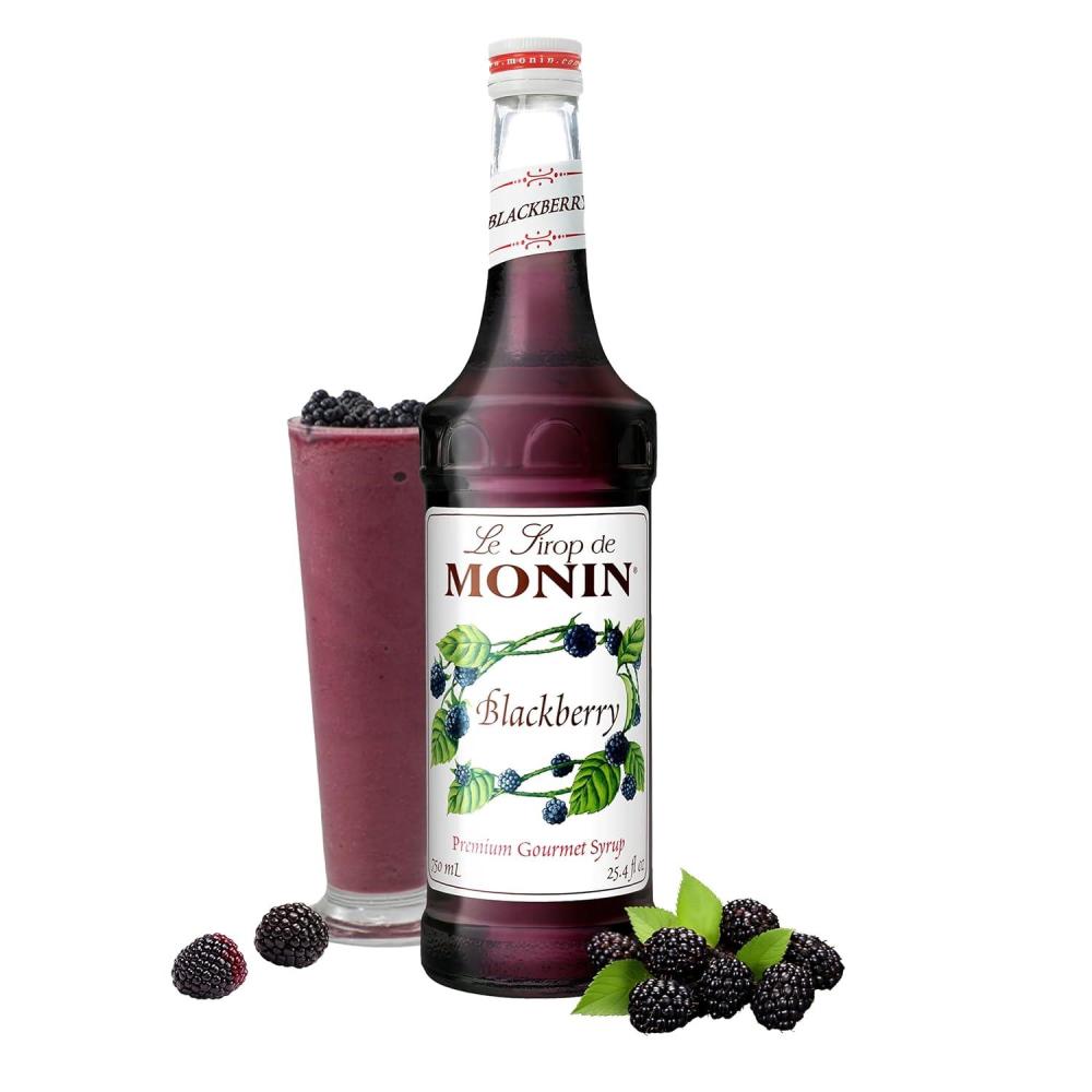 image:imageMonin Mango Syrup Tropical and Sweet Great for Cocktails Sodas and Lemonades GlutenFree NonGMO 750 mlBlackberry