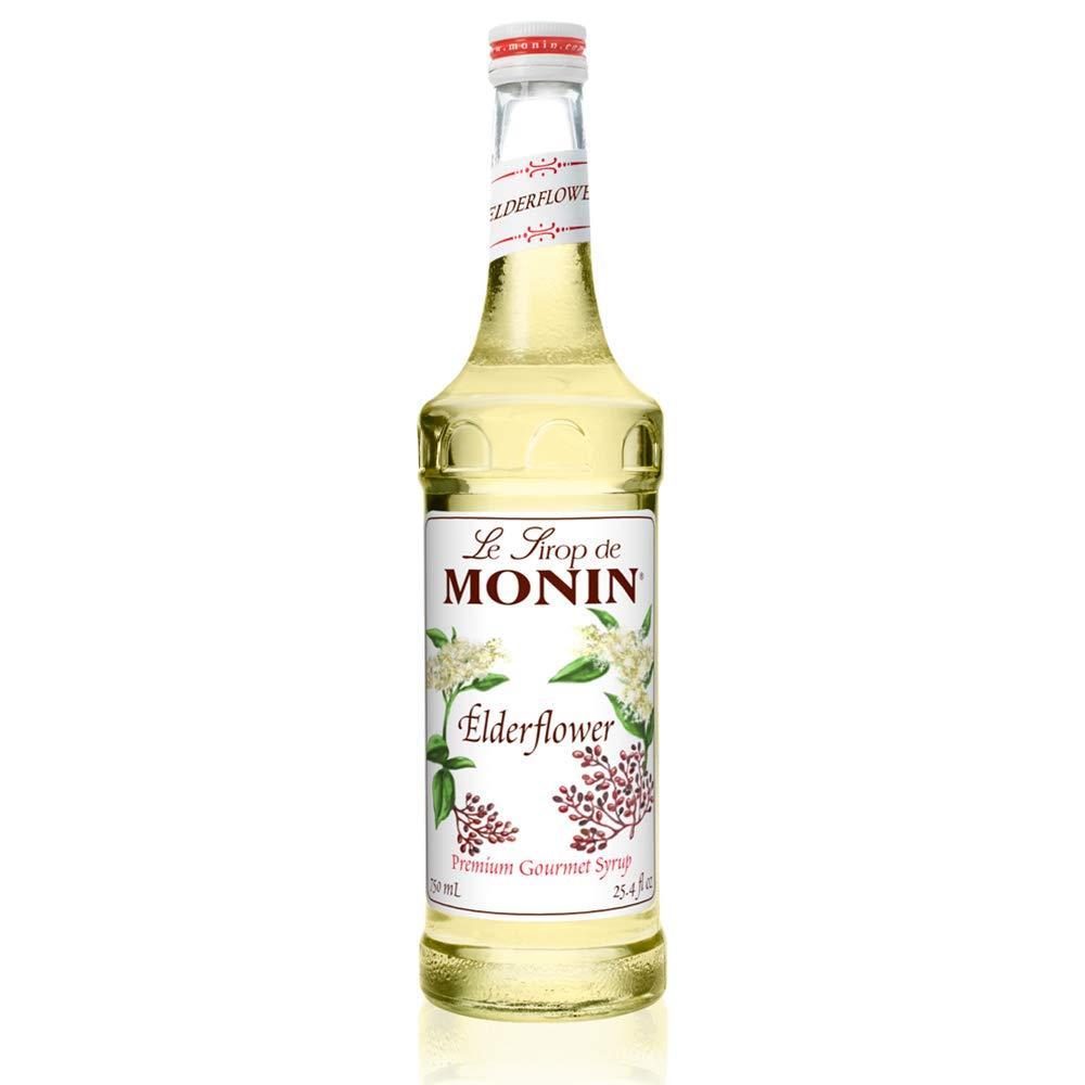 image:imageMonin  Rose Syrup Elegant and Subtle Great for Cocktails Mocktails and Soda GlutenFree NonGMO 750 mlElderflower