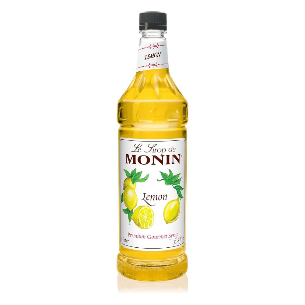 image:imageMonin Strawberry Syrup Mild and Sweet Great for Cocktails and Teas GlutenFree NonGMO 1 LiterLemon