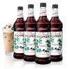 image:imageMonin  Blackberry Syrup Soft and Succulent Great for Cocktails Lemonades and Sodas GlutenFree NonGMO 1 Liter 4PackBlueberry