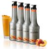 image:imageMonin  Peach Fruit Pure MultiPack  Premium Pure for Cocktails Smoothies amp More  Clean Label with No Artificial Flavors No Artificial Preservatives BPAFree Plastic Bottle 1 Liter 4pack
