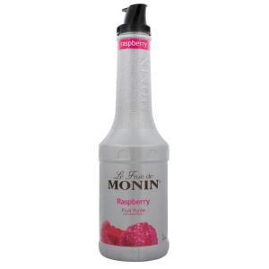 Monin – Blood Orange Purée, Tart, Juicy Citrus Taste, Great for Lemonades, Cocktails, and Culinary Creations, Vegan, Gluten-Free (1 Liter)(Raspberry Purée)