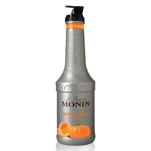 Monin – Blood Orange Purée, Tart, Juicy Citrus Taste, Great for Lemonades, Cocktails, and Culinary Creations, Vegan, Gluten-Free (1 Liter)(Spiced Pumpkin Purée)