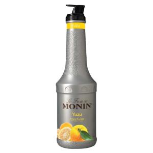 Monin – Blood Orange Purée, Tart, Juicy Citrus Taste, Great for Lemonades, Cocktails, and Culinary Creations, Vegan, Gluten-Free (1 Liter)(Yuzu Purée)