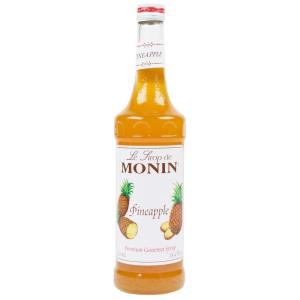 Monin – Coconut Syrup, Creamy Tropical Flavored Syrup, Coffee Syrup, Natural Flavor Drink Mix, Simple Syrup for Coffee, Lemonade, Cocktails, & More, Gluten-Free, Non-GMO, Clean Label (750 ml)(pineapple)