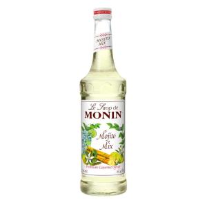 Monin – Coconut Syrup, Creamy Tropical Flavored Syrup, Coffee Syrup, Natural Flavor Drink Mix, Simple Syrup for Coffee, Lemonade, Cocktails, & More, Gluten-Free, Non-GMO, Clean Label (750 ml)(Mojito Mix)
