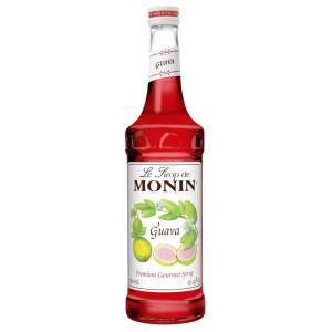 Monin – Coconut Syrup, Creamy Tropical Flavored Syrup, Coffee Syrup, Natural Flavor Drink Mix, Simple Syrup for Coffee, Lemonade, Cocktails, & More, Gluten-Free, Non-GMO, Clean Label (750 ml)(Guava)