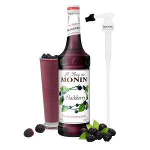 Monin – Lavender Syrup With Pump, Aromatic and Floral, Natural Flavors, Great for Cocktails, Lemonades, and Sodas, Non-GMO, Gluten-Free (1 Liter)(Blackberry)