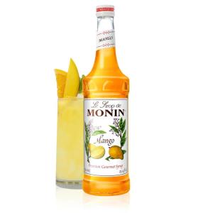 Monin – Mango Syrup, Tropical and Sweet, Great for Cocktails, Sodas, and Lemonades, Gluten-Free, Non-GMO (750 ml)(Mango)