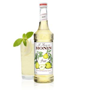 Monin – Mango Syrup, Tropical and Sweet, Great for Cocktails, Sodas, and Lemonades, Gluten-Free, Non-GMO (750 ml)(Pear)