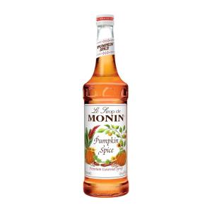 Monin – Pumpkin Spice Syrup, Hints of Nutmeg and Cinnamon, Natural Flavors, Great for Lattes, Mochas, Steamers, Teas, Ciders and Dessert Cocktails, Non-GMO, Gluten-Free (750 ml)(25.5 Fl Oz (Pack of 1))