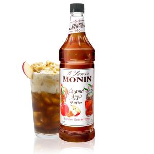 Monin – Pure Cane Syrup, Pure and Sweet, Great for Coffee, Tea, and Specialty Cocktails, Gluten-Free, Non-GMO (1 Liter)(Cinnamon)