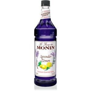 Monin – Strawberry Syrup, Mild and Sweet, Great for Cocktails and Teas, Gluten-Free, Non-GMO (1 Liter)(Lavender Lemon)