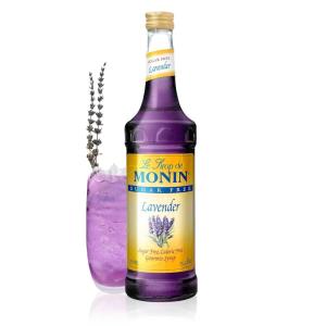 Monin – Sugar Free Vanilla Syrup, Bold Vanilla Bean Flavor, Great for Coffee, Cocktails, & Lattes, Gluten-Free, Non-GMO (750 ml)(Sugar Free Lavender)